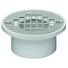 Oatey 43579 Straight Floor Drain, Pvc, 2" Or 3", Solvent-Weld