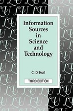 Information Sources In Science And Technology: Third Edition