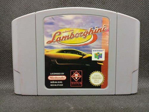 Automobili Lamborghini - Nintendo 64 EU PAL - NUS-NLCP-EUR - Picture 1 of 10
