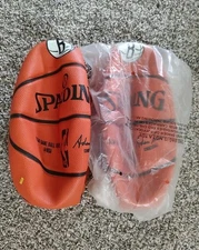 Lot Of 2- Discontinued! Spalding NBA Team Game Ball Series- Adam Silver NEW