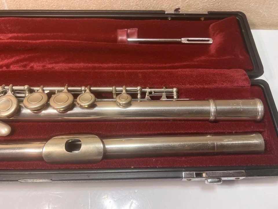 Strumento placcatura argento flauto Yamaha YFL-211 con custodia rigida made... - Immagine 4 di 4