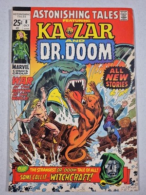 Astonishing Tales #8  key Issue  1st App. Cynthia Von Doom!!