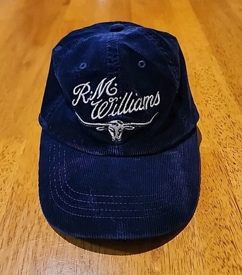 R.M. Williams Corduroy Strapback Hat Cap Australia Casual The Bush Outfitter - Image 1 of 4