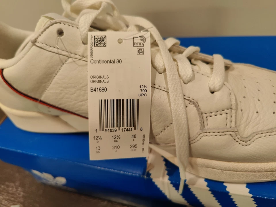 Adidas Continental 80 Rascal 'Running White' Talla 13 B41680 Foto 4 de 4