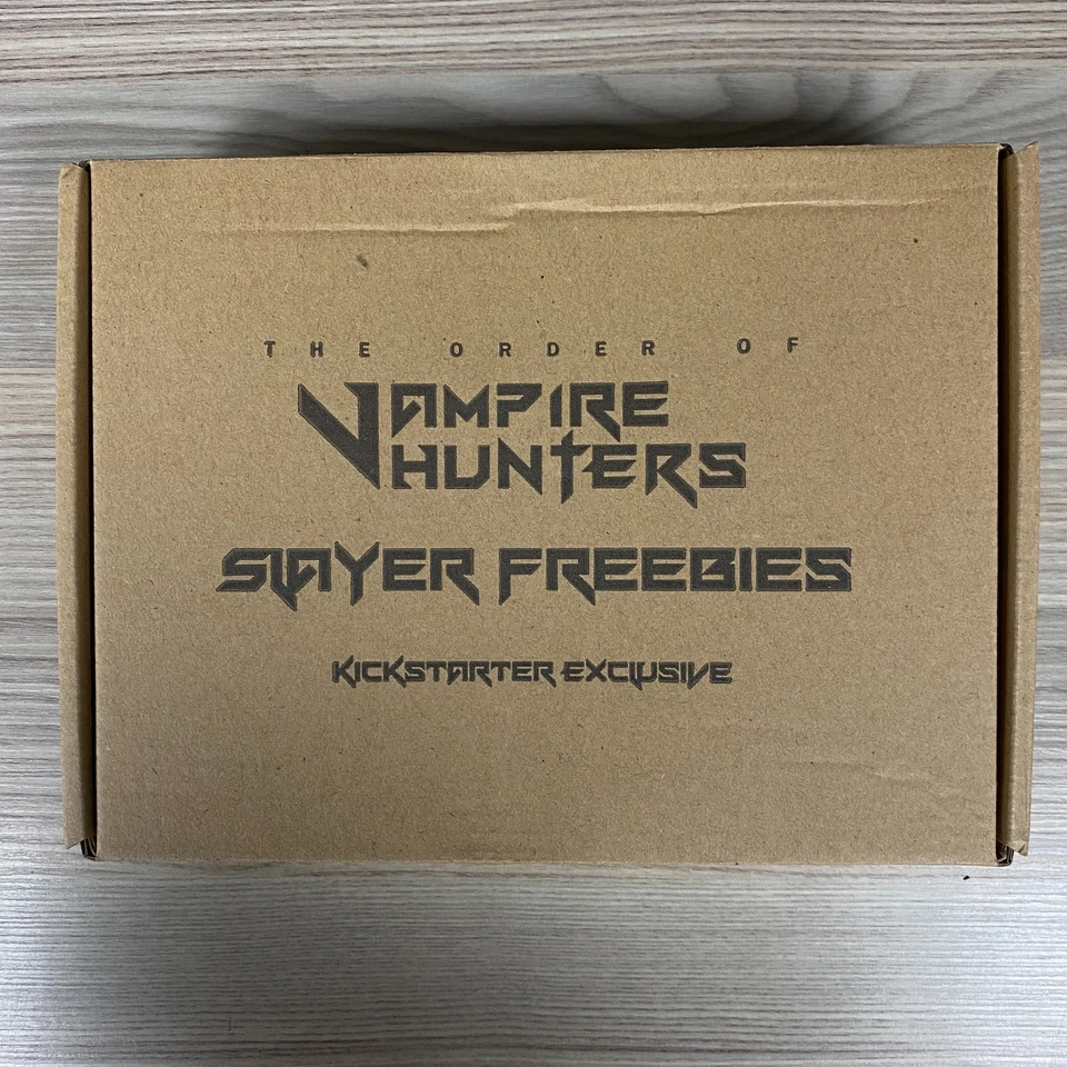 Slayer Kickstarter Exclusives The Order Of Vampire Hunters Jeu De Plateau Add On - Photo 4/4