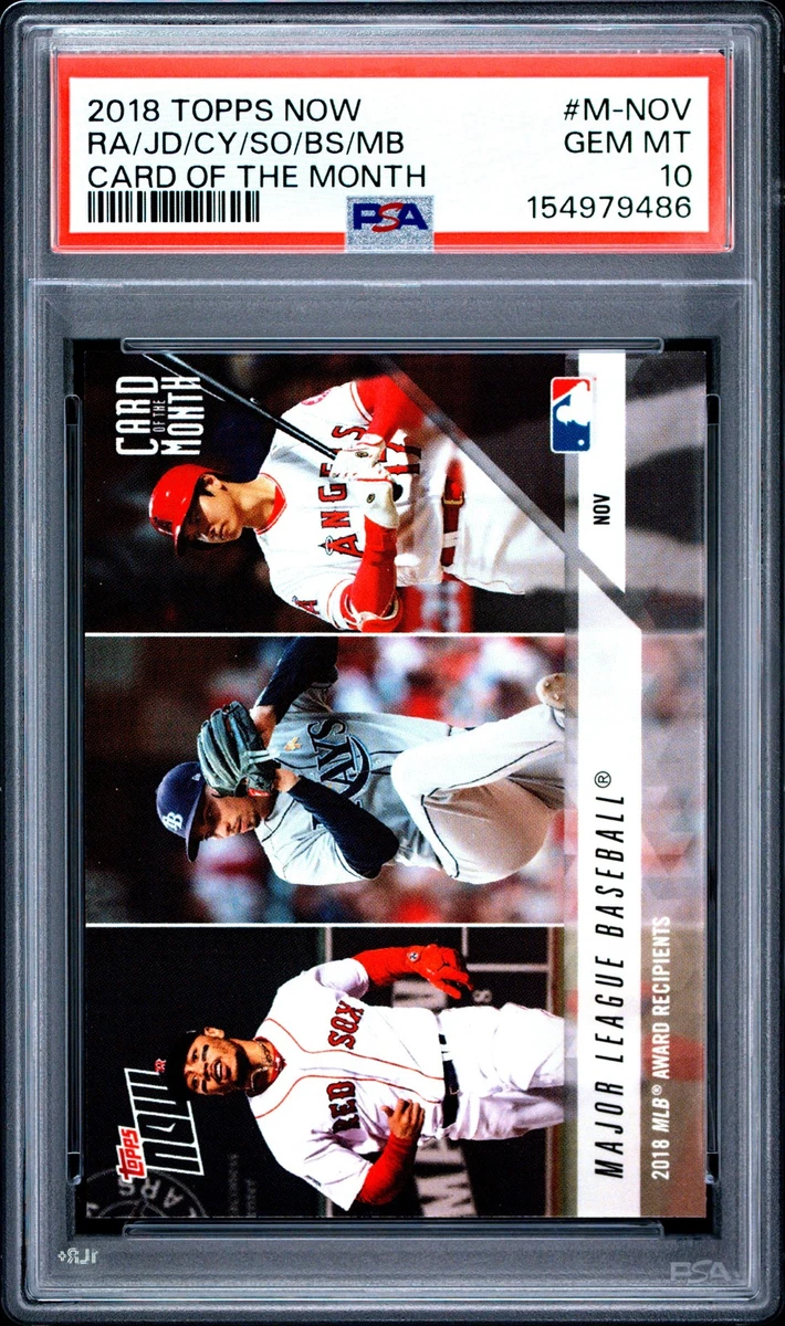 2018 Topps Now Baseball Trading Cards for sale | eBay