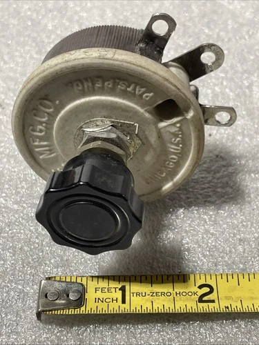 Ohmite Mfg Co. Series A,  NO. 0321 150 ohm .58 Amp (50watt) Potentiometer