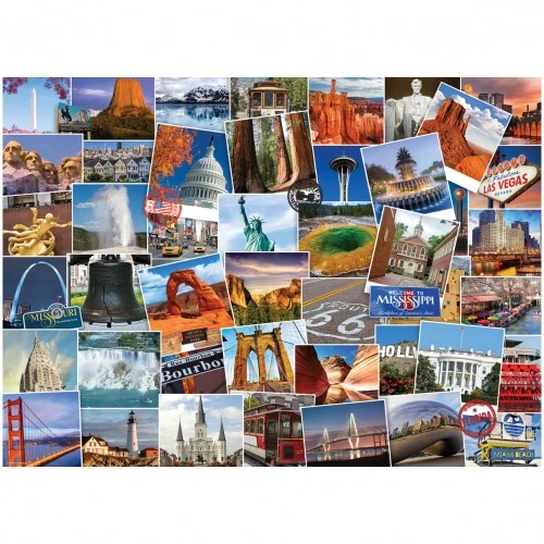 Puzzle - Globetrotter USA - 1000 Pieces - Image 2 of 4