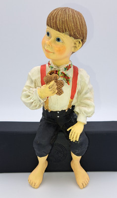 Candy Design Norway Carl Larsson Junge sitzend 15cm OVP