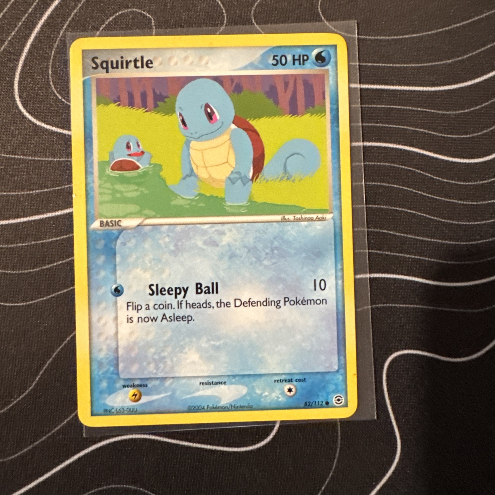 Pokémon Squirtle 82/112 Fire Red & Leaf Green NonHolo Common 2004  NM