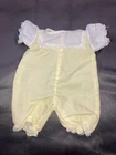 Vintage Cabbage Patch Kids/Doll Clothes Yellow  Preemie (678)