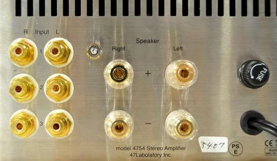 47 Laboratory Model 4754 Stereo Integrated Amplifier Natural Wood Case Japan NEW - Image 4 of 4