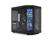 HYTE CSHYTEY70TTIBB Mid-Tower ATX Case Dual Chamber With Touchscreen Black