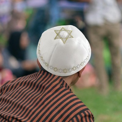 Yamaka-Hut, weich, für Partys, verschiedene Anlässe, leicht, traditionelle