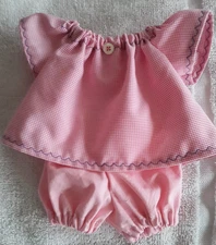 Doll Clothes or Dress, Bloomers, handmade for 14" cabbage patch, baby doll 1203B