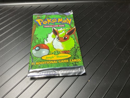 1999 Pokémon Jungle Booster Pack Eevee Artwork Factory Sealed Unlimited WOTC 