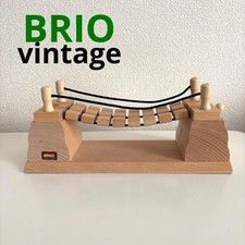 BRIO Vintage 33396 Suspension Bridge Wooden Rail 3205bc
