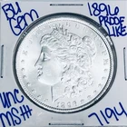1896 BU UNCIRCULATED MORGAN SILVER DOLLAR AUTHENTIC U.S. MINT FREE SHIPPING 7194