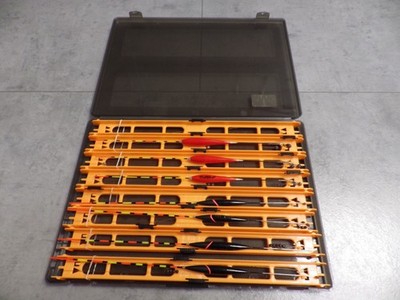 Preston Innovations Rig Case and 7 x Various Rigs 4m 5m Whip Waggler .....Tray 1
