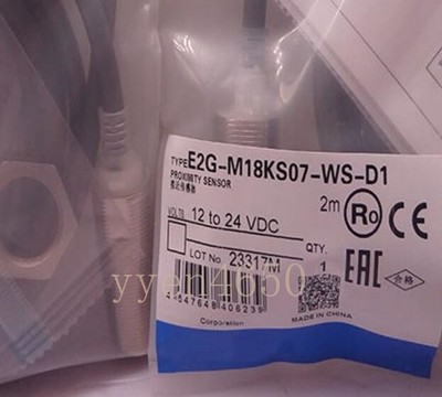 Inductive proximity switch E2G-M18KS07-WS-D1/D2 DC two-wire 12-24V warran *uq