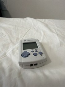 Sega Dreamcast White Video Game Console with Two Controllers