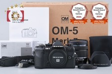 OM SYSTEM OLYMPUS OM-5 Mark II Black 20.4 MP 12-45 Lens Japanese Language Only 