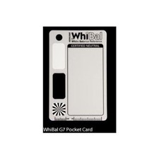 Genuine Whibal G7 Certified Neutral White Balance Pocket Card 2.1"x3.35"