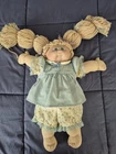 Cabbage Patch Look Alike Kim Sato Handmade Cloth  Doll 1985