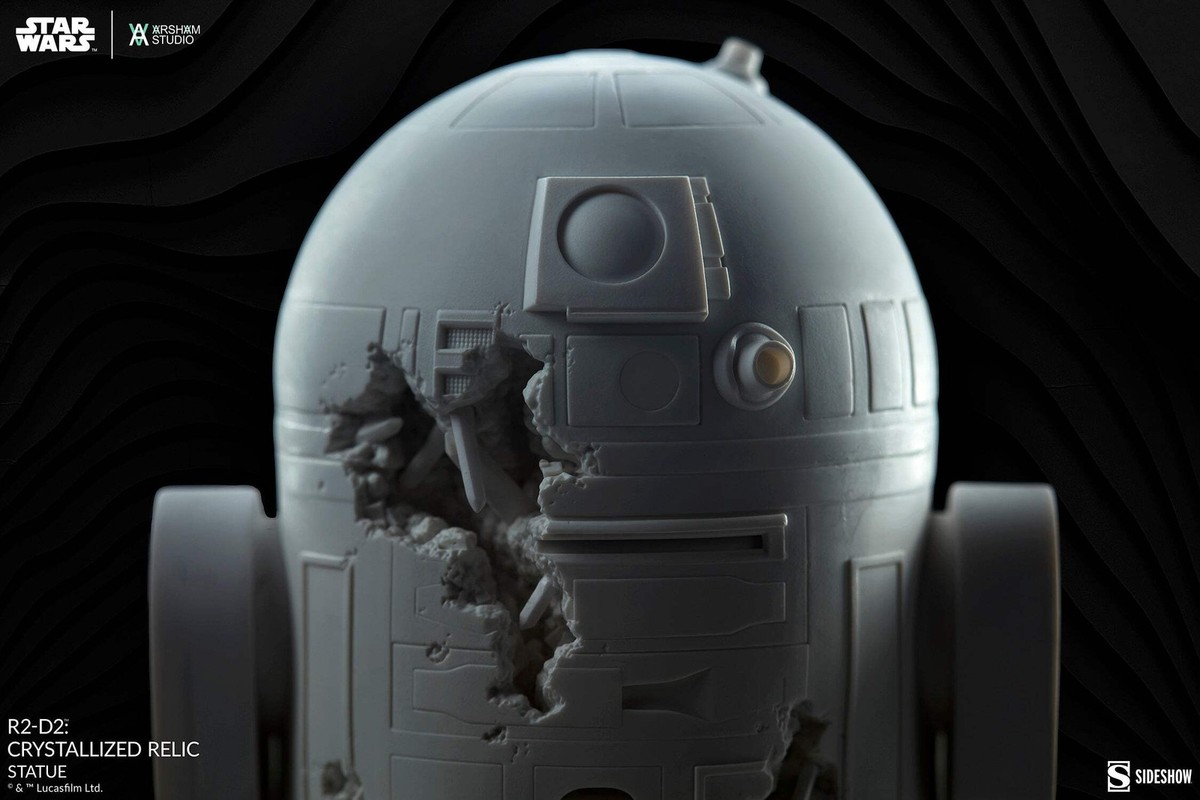 SIDESHOW Star Wars R2-D2 Crystallized Relic Designer Statue by