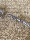 Vintage Italy Sterling Silver 9-3/4" Bar & Bead Chain Link Anklet - 2 Grams — photo 8