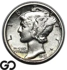 1931-D Mercury Dime, Choice AU++, Tougher Date Denver Issue