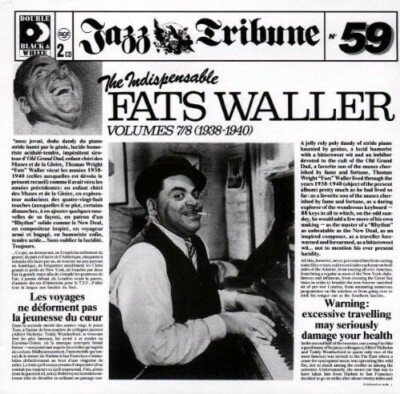FATS WALLER INDISPENSABLE FATS WALLER, VOLS. 7-8: 1938-1940 NEW CD