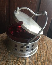 Antique Condiment Server- Vienna Secession Josef Hoffmann Jugendstil WWW Moser