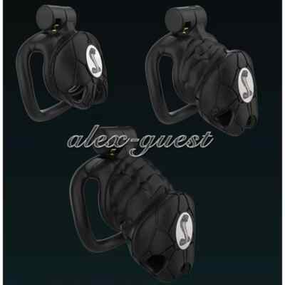 Newest Chastity Device Male 4 Size Ring Abstinence Anti Locks Chastity Cage