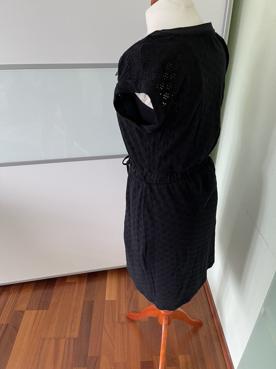 esprit kleid mit lochstickerei