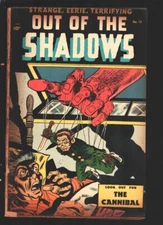 Out of the Shadows #13 1954 -Pre-code horror- Glossy cover G-