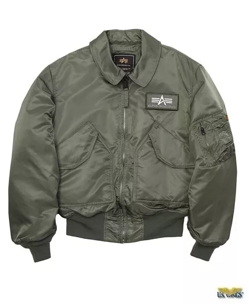 Made in USA CWU 45P Alpha Industries Army Pilot Flight Military Bomber AF  Jacket | eBay