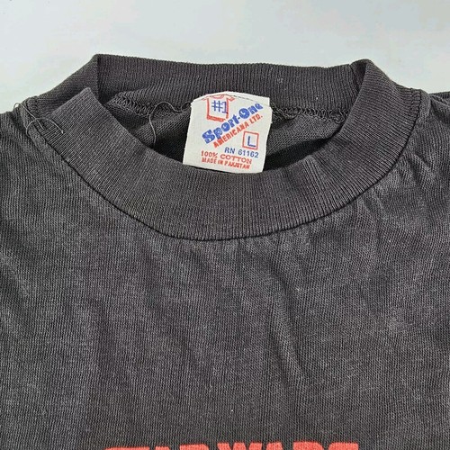 Vintage Star Wars REVENGE of the Jedi T-Shirt Mens Large RETURN ROTJ Promo Movie - Picture 3 of 10