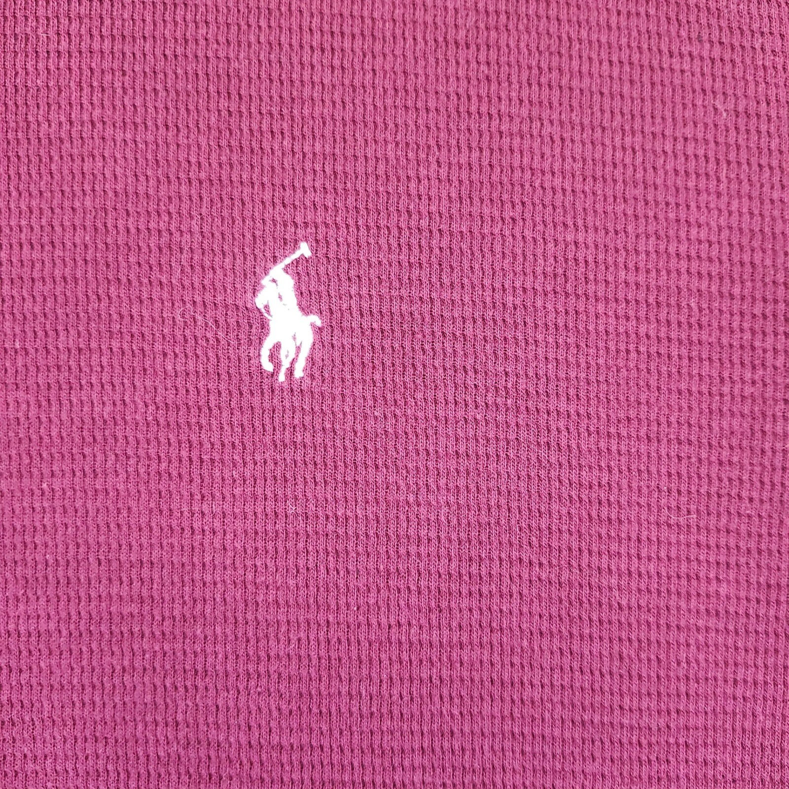 PONY Polo Ralph Lauren camicia termica manica lunga vestibilità classica XL