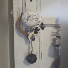 Halloween Ghost Spider Door Decor Door Knob Hanger Black Cat Decorations Black B