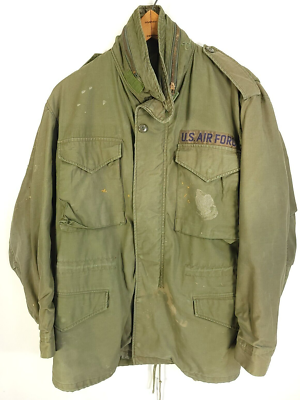 Vintage US Air Force Cold Weather Field Coat OG 107 Men's Medium