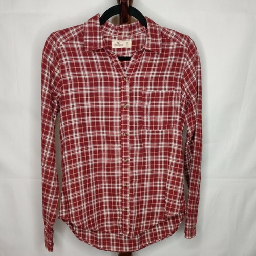 Hollister women's size XS flannel shirt 