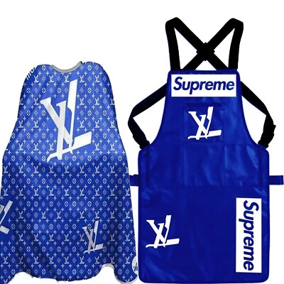 LEO DESIGN Professional Barber uniform Jeans Apron Barber cape & apron, barber apron