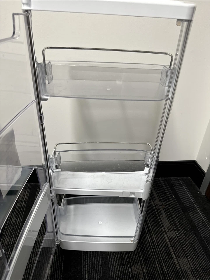 Refrig. Kenmore Modelo 795.73165610 OEM Conjunto de marco y cubierta de enfriador de puerta #K1 Foto 3 de 4