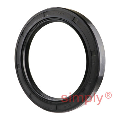 1.75x3.18x0.37 inch Nitrile Rubber Oil Seal with Garter Spring R23 / TC ...