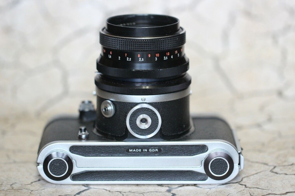 Pentacon Six TL 80mm f2.8 Camera Prism MC Biometar Carl Pentacon Six TL 80mm f2.8 Camera Prism MC Biometar Carl