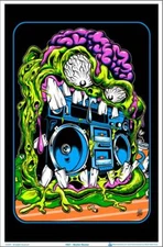 Master Blaster by Dirty Donny Blacklight Poster 23" x 35"