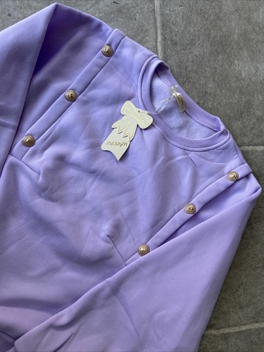 emma and ashley Lavender 2 Piece Tracksuit Size Large - Picture 6 of 7