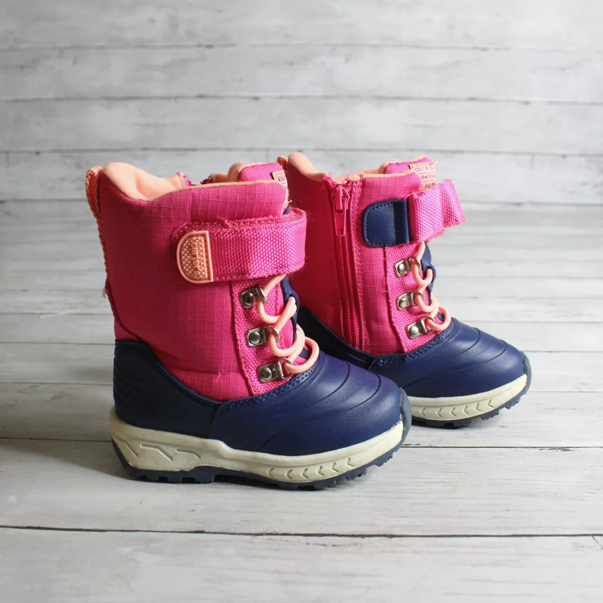 Navy blue top boots toddler girl