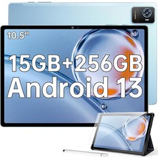 OUKITEL OKT3 Tablet Android 13 15GB+256GB 10.5 Zoll FHD+ 8250mAh Tablet PC 4G